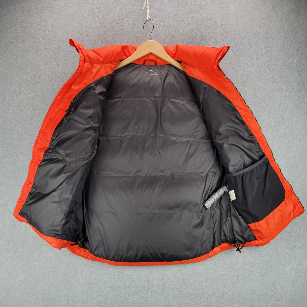 RLX Ralph Lauren Puffer Vest Mens L Orange Down Filled‎ Ripstop Quilted 6535 - Picture 8 of 13